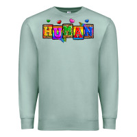 Seafoam pride human Premium Sweatshirt - Zillion Design Studio