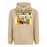 Mushroom bus driver coffee cups Heavyweight Hoodie - Zillion Design Studio