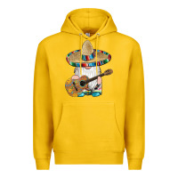 Lemon mexican gnomes guitar sombrero serape Premium Hoodie - Artiststas