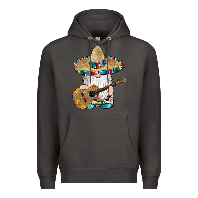Mexican Gnomes Guitar Sombrero Serape Premium Hoodie by Artiststas | Teevron