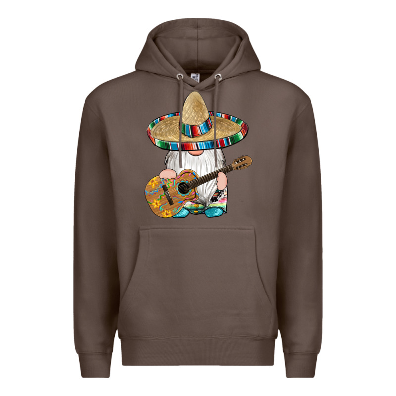 Mexican Gnomes Guitar Sombrero Serape Premium Hoodie by Artiststas | Teevron