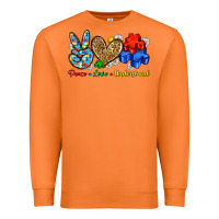 Carrot peace love understand Premium Sweatshirt - Zillion Design Studio
