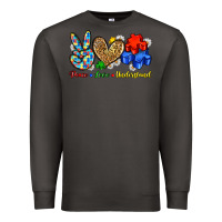 Smoke peace love understand Premium Sweatshirt - Zillion Design Studio