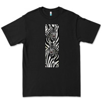 Black Zebra Premium Tee - LillyAllenDesigns