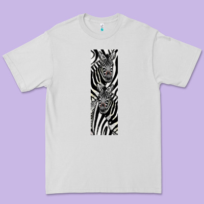 Zebra Premium Tee Designed By Lillyallendesigns