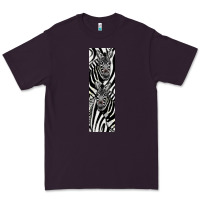 Plum Zebra Premium Tee - LillyAllenDesigns