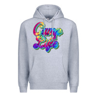 Heather Grey camp life Premium Hoodie - JahusDesignShop
