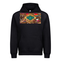 Black western gemstone and leopard with serape licanse plate Urban Hoodie - Artiststas