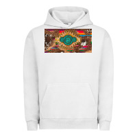 Pigment Lunar Rock western gemstone and leopard with serape licanse plate Urban Hoodie - Artiststas