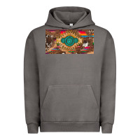 Pigment Tornado western gemstone and leopard with serape licanse plate Urban Hoodie - Artiststas