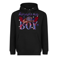 Black American boy with cowboy Heavyweight Hoodie - texasbilliewilder