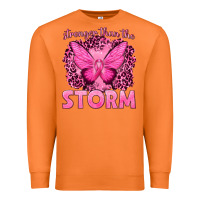 Carrot Stronger Than The Storm Breast Cancer Premium Sweatshirt - texasbilliewilder