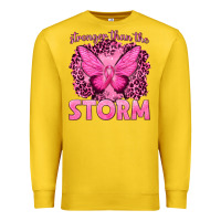 Lemon Stronger Than The Storm Breast Cancer Premium Sweatshirt - texasbilliewilder