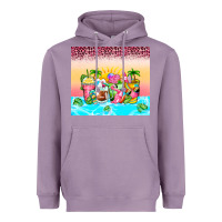 Lavender beach summer coffee cups Heavyweight Hoodie - Zillion Design Studio