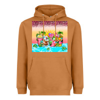 Meerkat beach summer coffee cups Heavyweight Hoodie - Zillion Design Studio