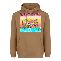 Toasted Coconut beach summer coffee cups Heavyweight Hoodie - Zillion Design Studio