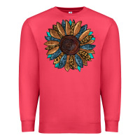 Cardinal fall tooled lather leopard Premium Sweatshirt - RanaPortraitStore