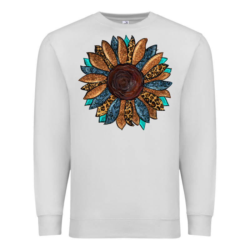 Fall Tooled Lather Leopard Premium Sweatshirt by RanaPortraitStore | Teevron