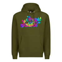 Army Green straight back to school Premium Hoodie - JahusDesignShop