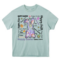 Arona Happy Easter Heavy Core Tee - CowhideDigitalArt