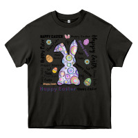 Asphalt Happy Easter Heavy Core Tee - CowhideDigitalArt