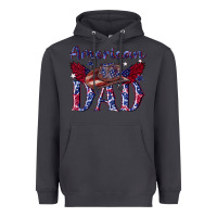 Smoke American dad with cowboy Heavyweight Hoodie - texasbilliewilder