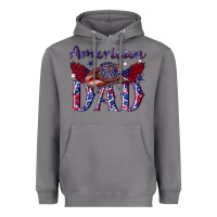 Storm American dad with cowboy Heavyweight Hoodie - texasbilliewilder