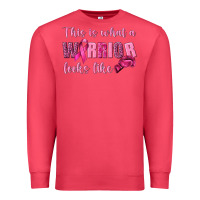 Cardinal This Is What a Warrior Looks Like Premium Sweatshirt - texasbilliewilder