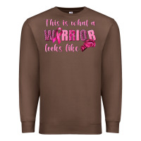 Chestnut This Is What a Warrior Looks Like Premium Sweatshirt - texasbilliewilder