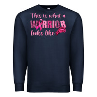 Navy This Is What a Warrior Looks Like Premium Sweatshirt - texasbilliewilder