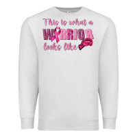 Oatmeal Heather This Is What a Warrior Looks Like Premium Sweatshirt - texasbilliewilder