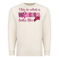 Sandshell This Is What a Warrior Looks Like Premium Sweatshirt - texasbilliewilder