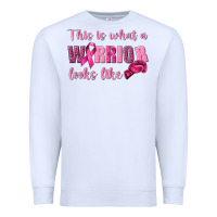 This Is What A Warrior Looks Like Premium Sweatshirt | Teevron