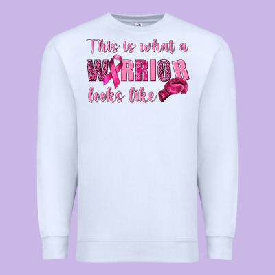 This Is What A Warrior Looks Like Premium Sweatshirt Designed By Texasbilliewilder