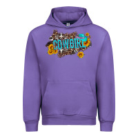 Tulip western cowgirl and sunflower with hat and cowhide leopard Urban Hoodie - Artiststas