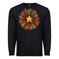 Black christmas sunflower Premium Sweatshirt - RanaPortraitStore