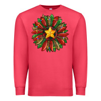 Cardinal christmas sunflower Premium Sweatshirt - RanaPortraitStore