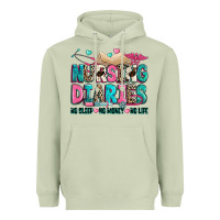 Matcha nursing diaries no sleep no money no life Heavyweight Hoodie - Zillion Design Studio
