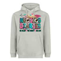 Moon Dust nursing diaries no sleep no money no life Heavyweight Hoodie - Zillion Design Studio