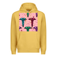 Antique Gold Medicine Seamless Pattern Premium Hoodie - BundleAndBundleShop