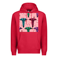 Cardinal Medicine Seamless Pattern Premium Hoodie - BundleAndBundleShop