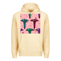 Pina Colada Medicine Seamless Pattern Premium Hoodie - BundleAndBundleShop