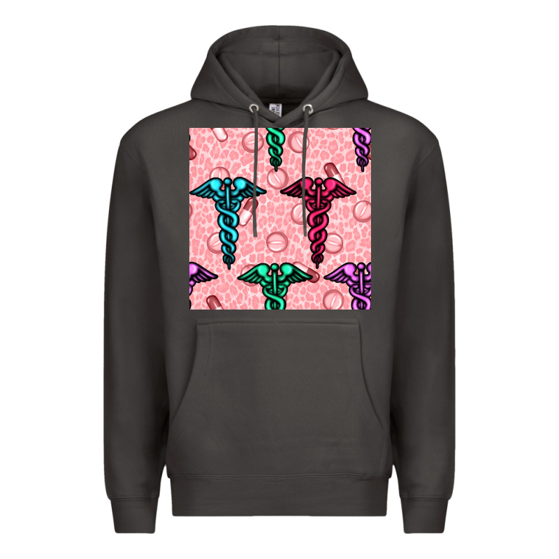 Medicine Seamless Pattern Premium Hoodie by BundleAndBundleShop | Teevron