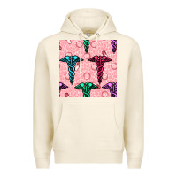 Tofu Medicine Seamless Pattern Premium Hoodie - BundleAndBundleShop