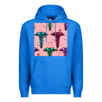 True Royal Medicine Seamless Pattern Premium Hoodie - BundleAndBundleShop