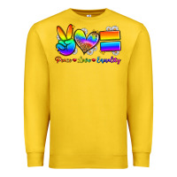 Lemon peace love equality Premium Sweatshirt - Zillion Design Studio