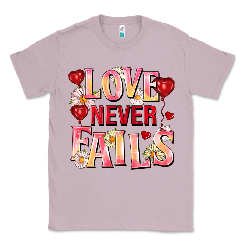 Love Never Fails Classic Tee by FaDigitalArtStudio | Teevron