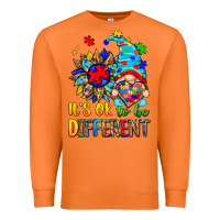 Carrot it's ok to be different autism gnome Premium Sweatshirt - Zillion Design Studio