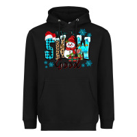 Black up to snow good Heavyweight Hoodie - Zillion Design Studio