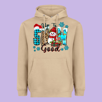 Heavyweight Hoodie up to snow good